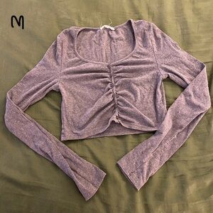 Button Up Crop Top